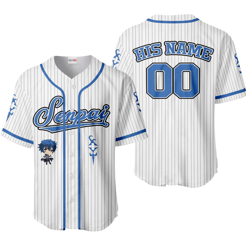 Jellal Fernandes Baseball Jersey Senpai Personalized Edition For Men And Women
