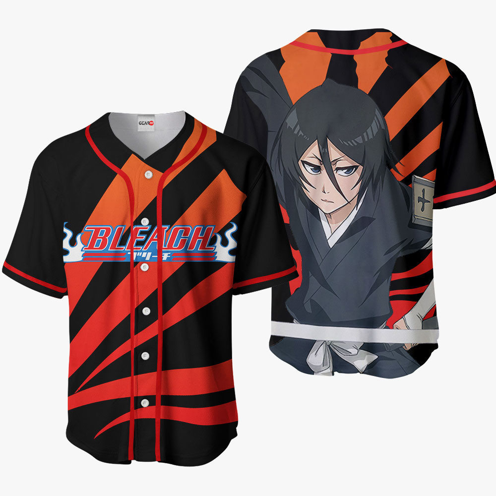 Rukia Kuchiki Baseball Jersey BL For Men And Women
