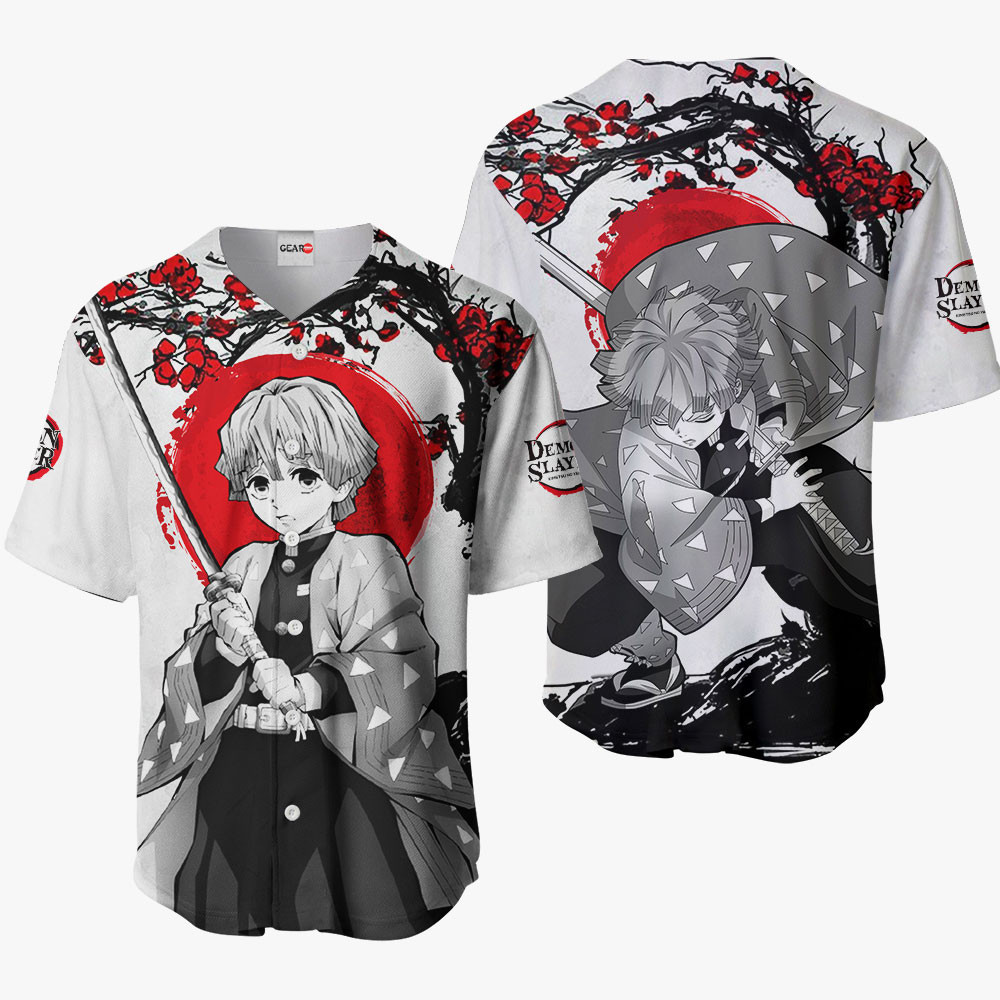 Zenitsu Baseball Jersey Japan Style For Men And Women