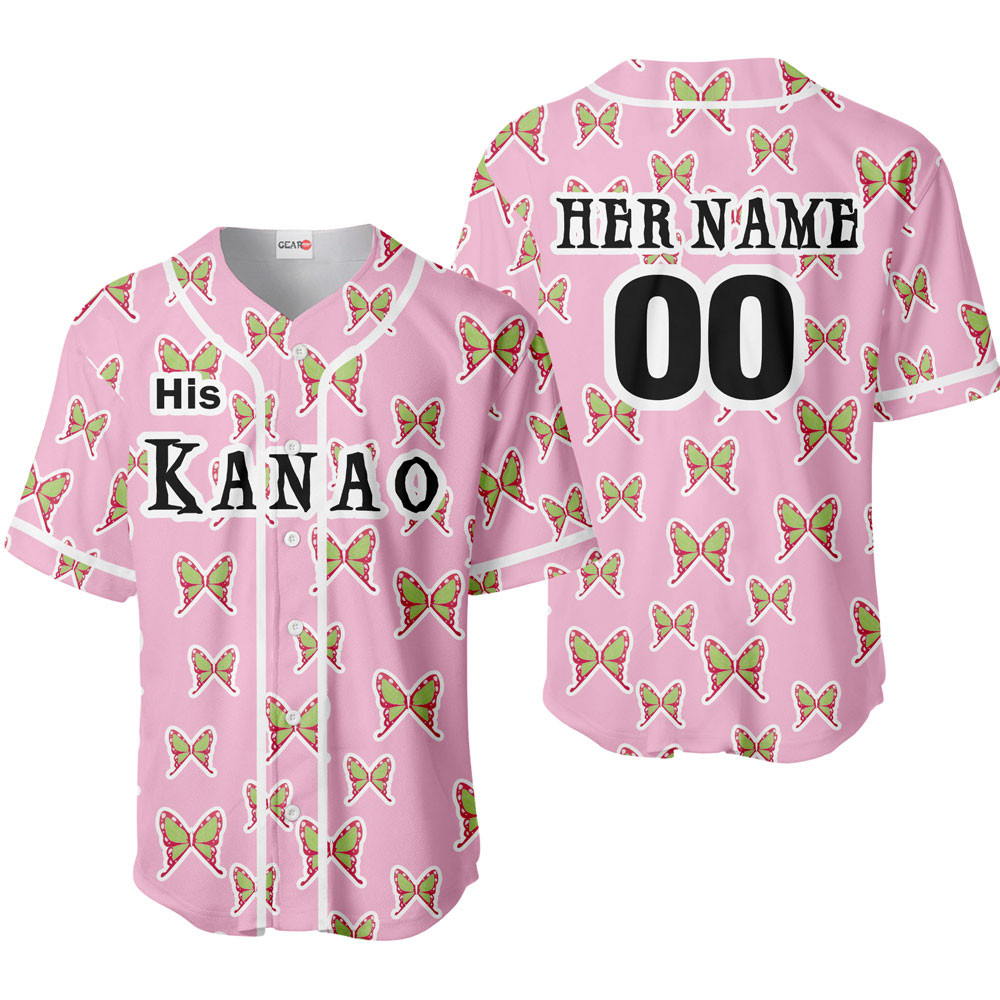 His Kanao Tsuyuri Baseball Jersey Personalized Edition For Men And Women