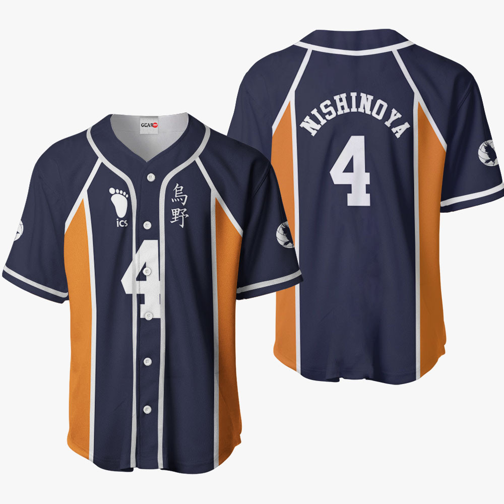 Yuu Nishinoya Baseball Jersey Costume For Men And Women