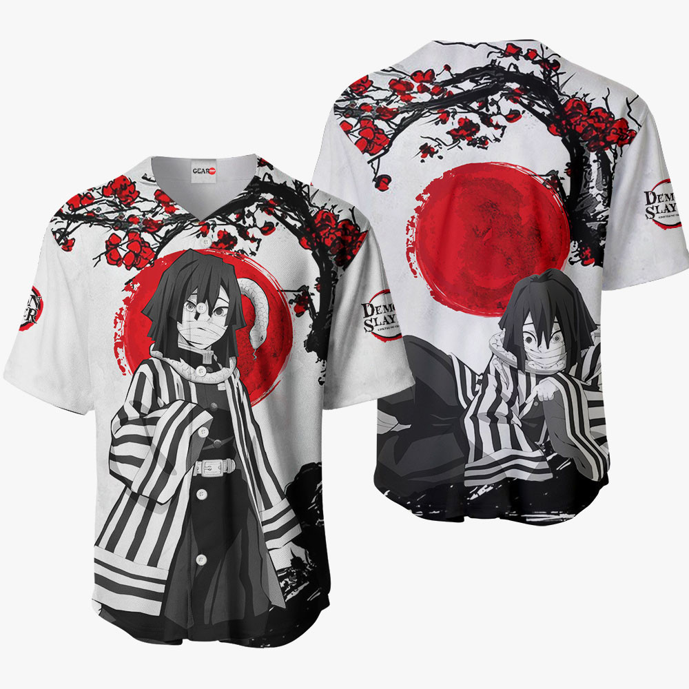 Obanai Iguro Baseball Jersey Japan Style For Men And Women