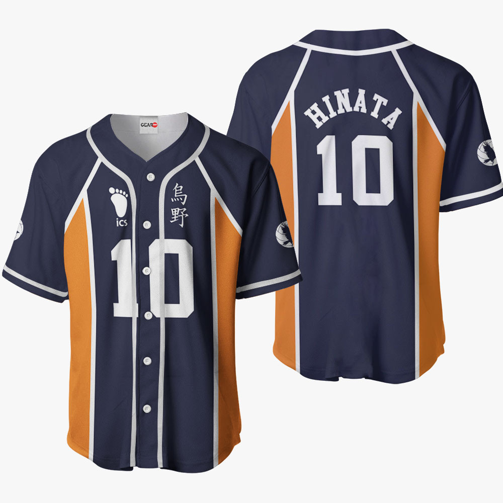 Shoyo Hinata Baseball Jersey Great Costume For Men And Women