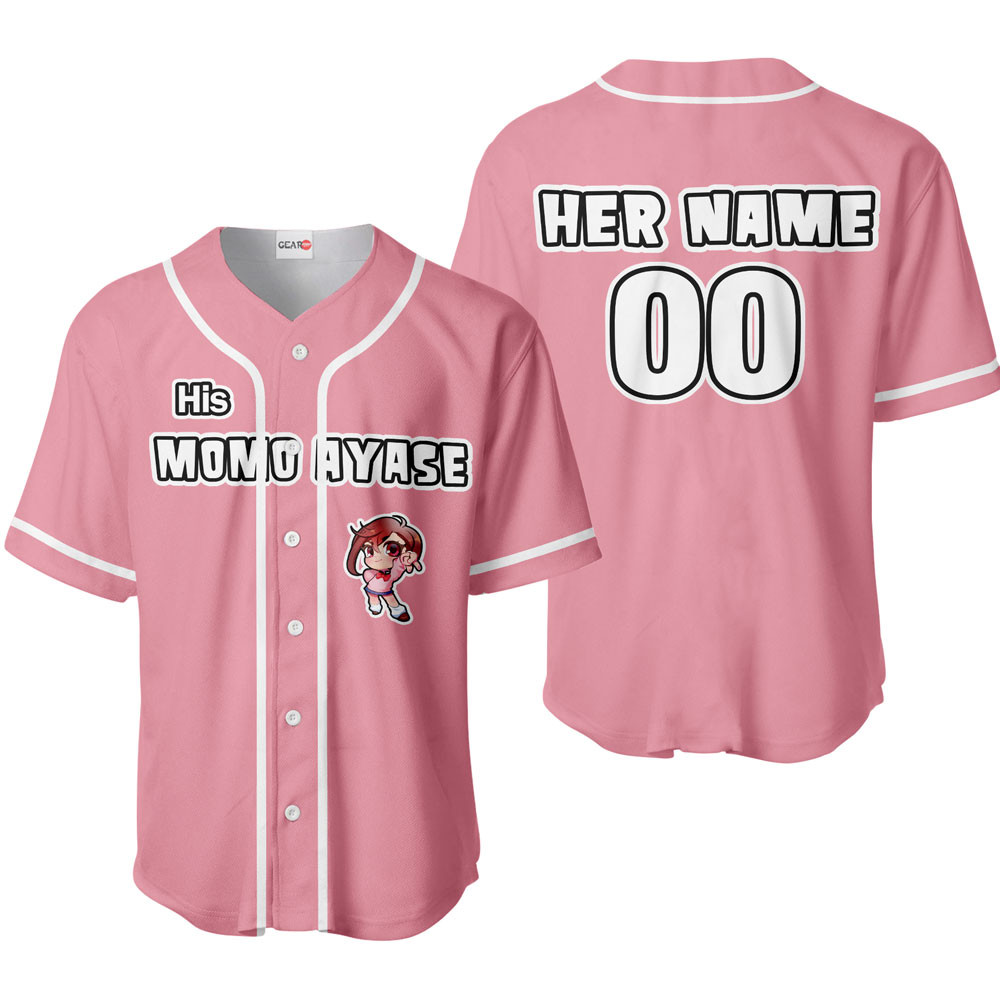 His Momo Ayase Baseball Jersey Personalized Edition For Men And Women