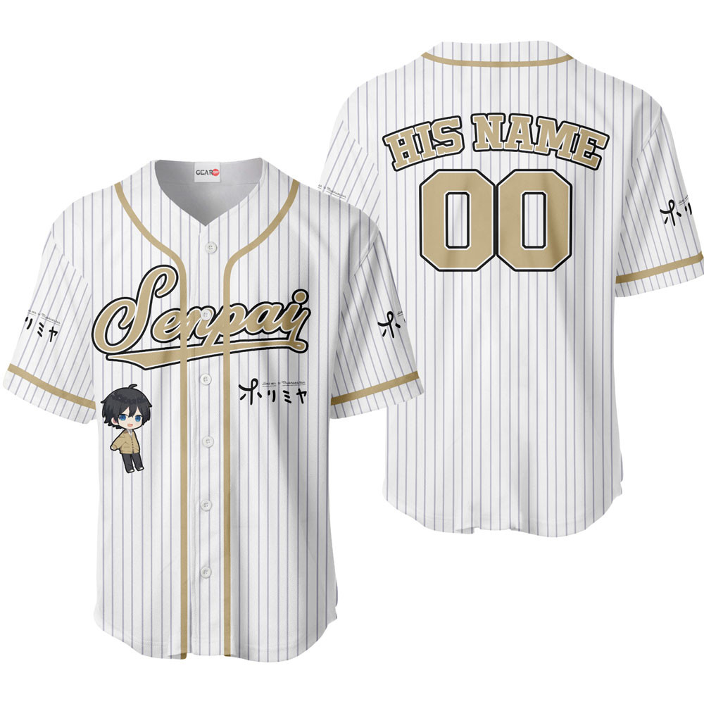 Izumi Miyamura Baseball Jersey Senpai Personalized Edition For Men And Women