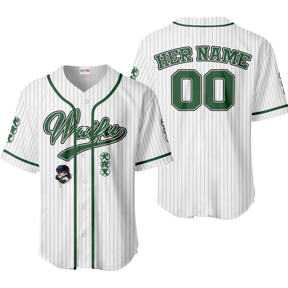 Kagome Baseball Jersey Waifu Personalized Edition For Men And Women