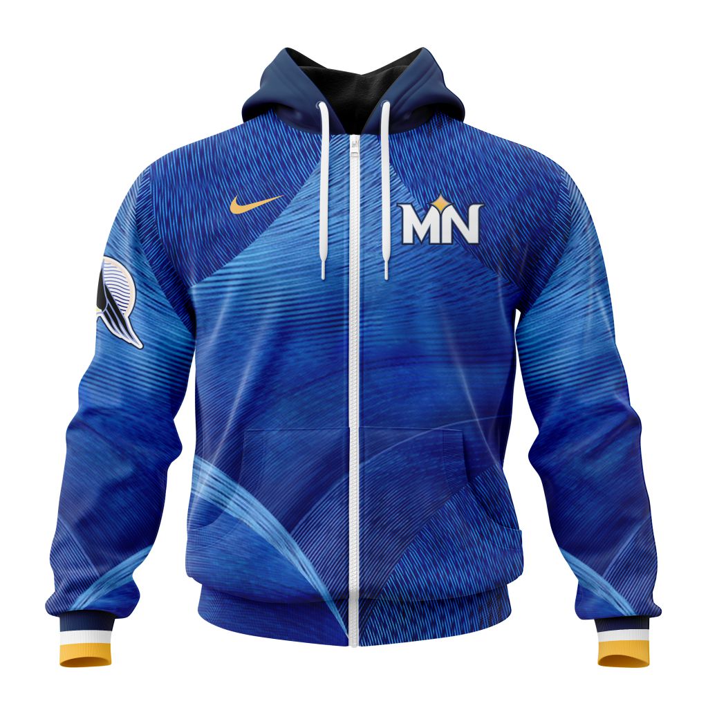 Minnesota Twins Mlb Personalized City Connect 3D Zip Hoodie