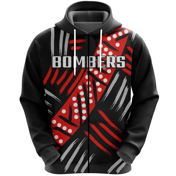 Afl Essendon Bombers Australia Indigenous Zip Up Hoodie