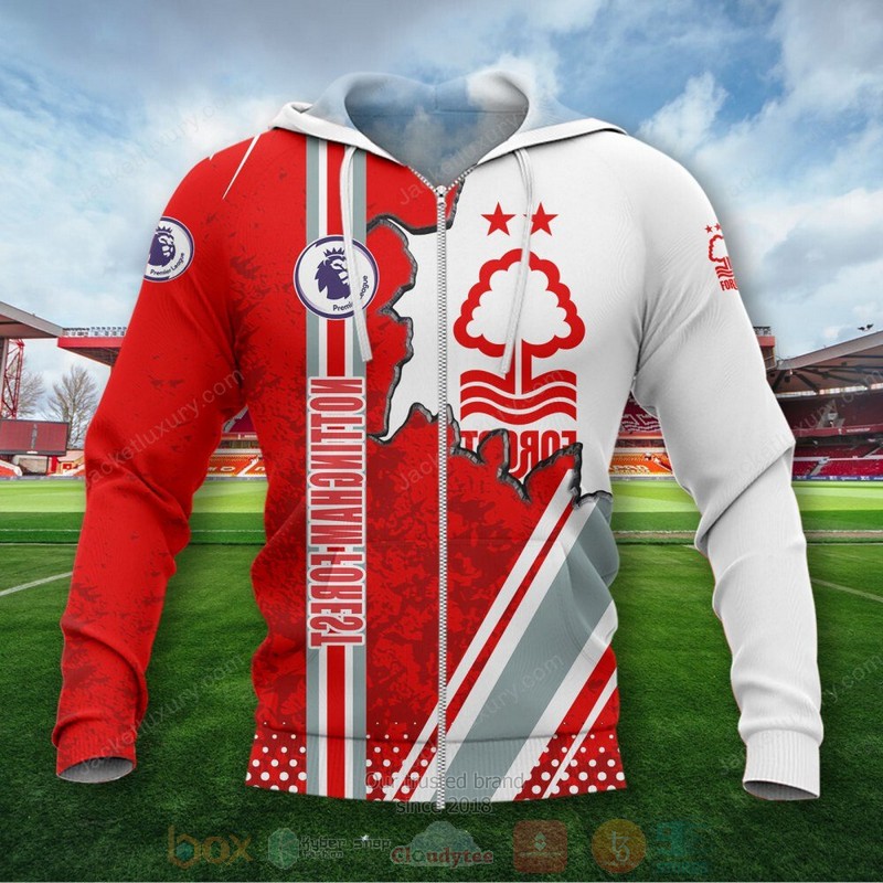 Nottingham Forest Fc Limited Edition Zip Up Hoodie