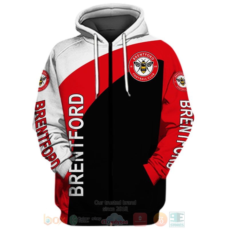 Brentford Fc Special Style Zip Up Hoodie 3D For Men Women