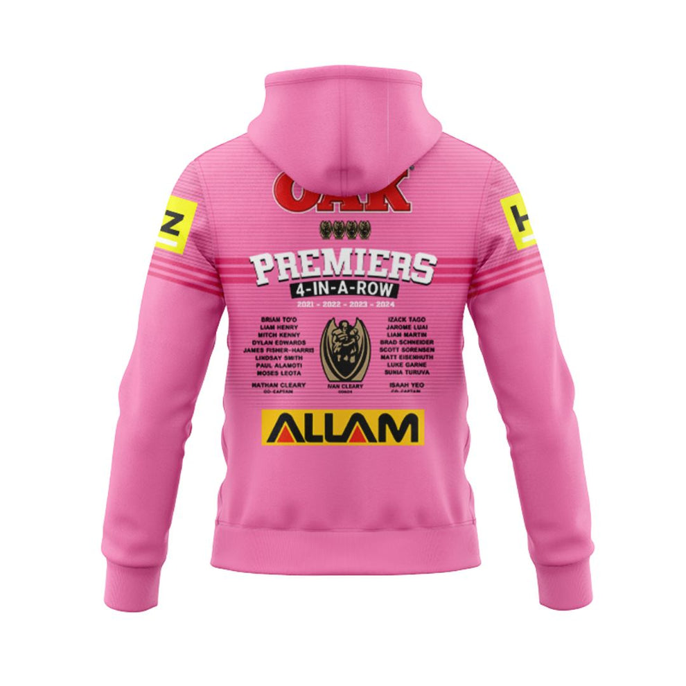 Nrl Penrith Panthers Premiers Jersey Zip Up Hoodie