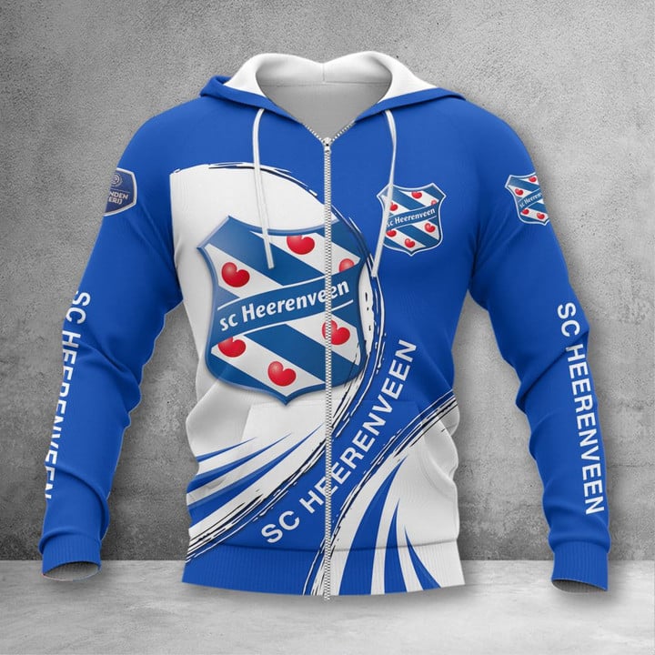 Sc Heerenveen Limited Zip Up Hoodie For Men Women Fans