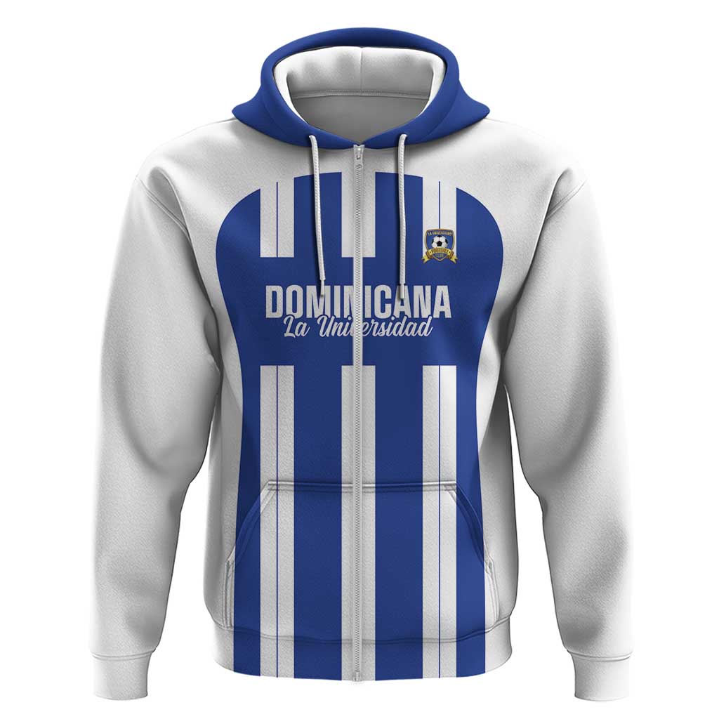 Universidad Dominican Republic Football Custom Zip Hoodie 2025 Go Champions