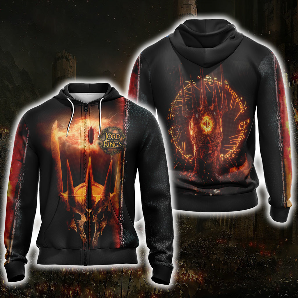 Lord Of The Ring Unisex Zip Hoodie Jacket For Men And Women