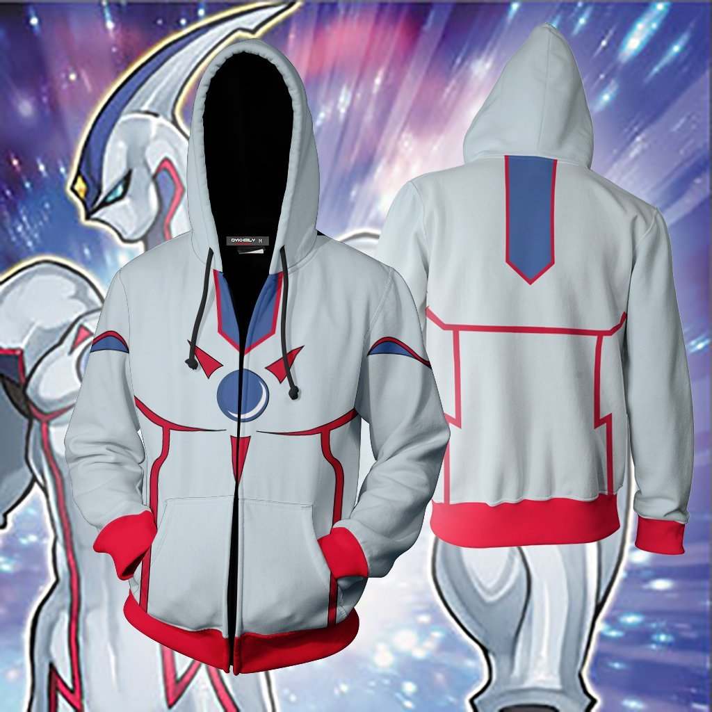 Yu-Gi-Oh Elemental Hero Neos Cosplay Zip Up Hoodie Jacket