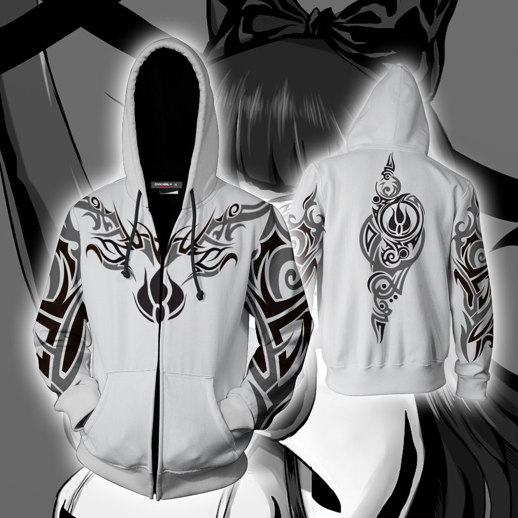 Rwby Blake Belladonna Symbol Zip Up Hoodie