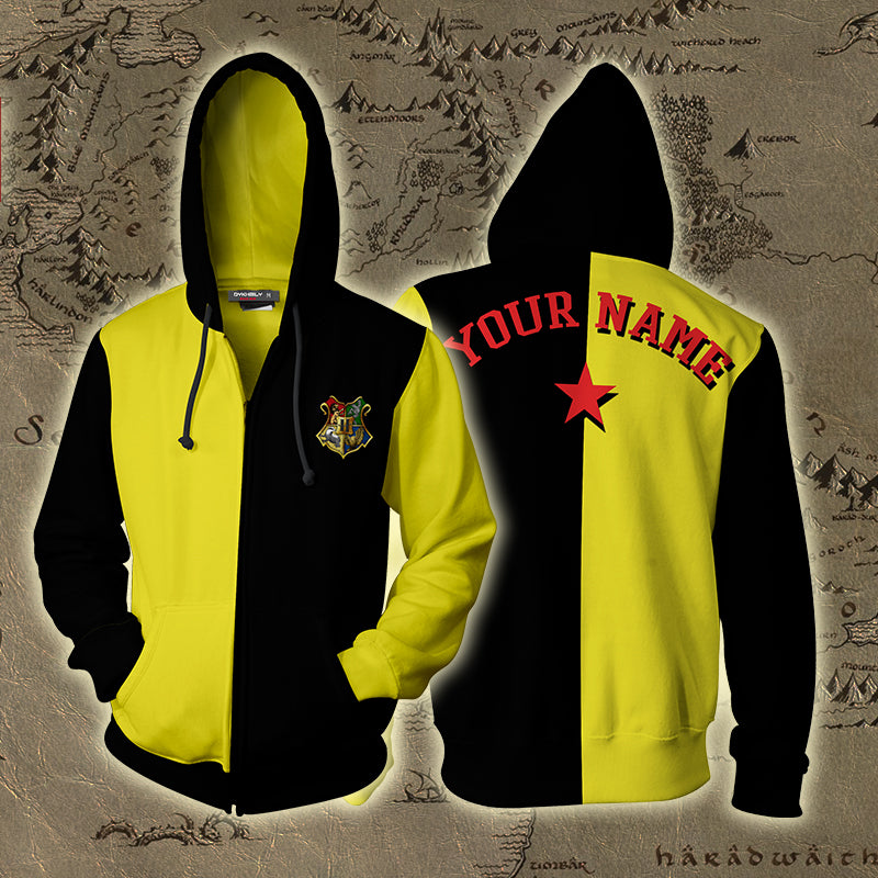 Triwizard Tournament Harry Potter Diggory Customized Name Zip Up Hoodie