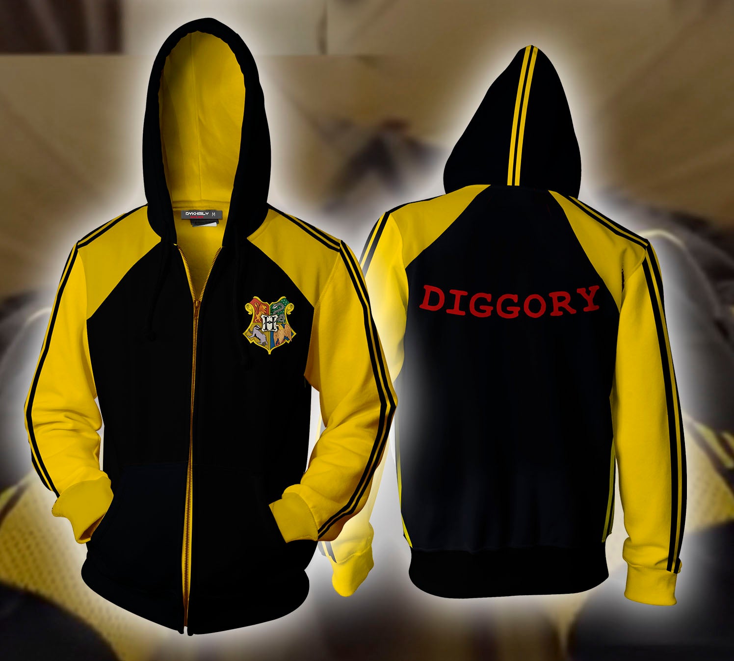 Harry Potter Triwizard Tournament Diggory Zip Up Hoodie