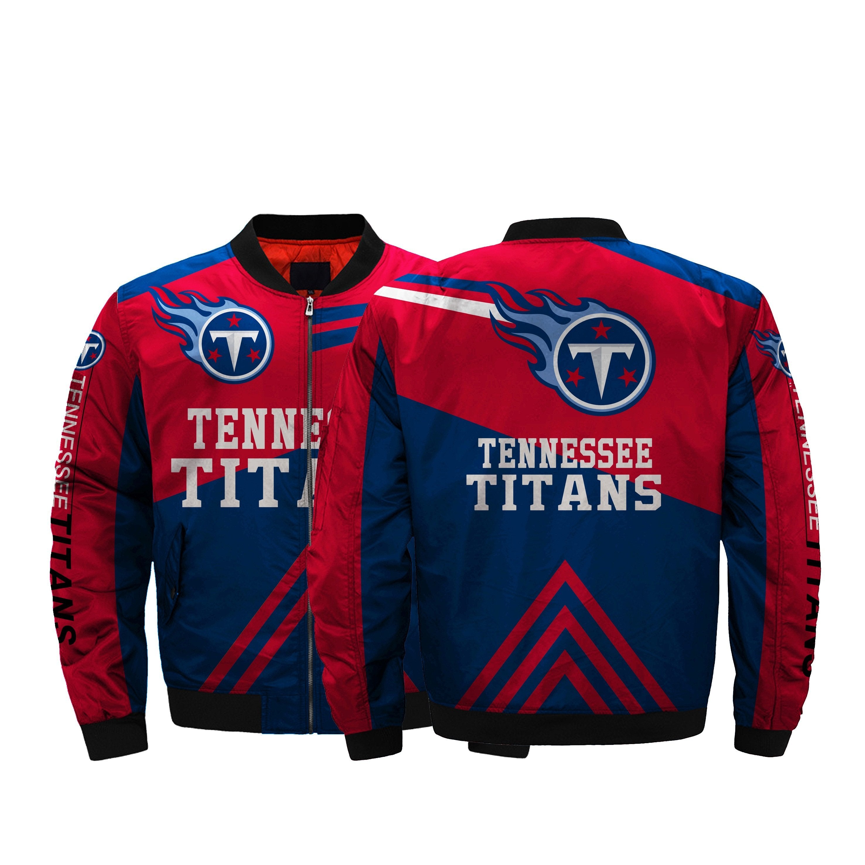 Cheapest Nfl Jacket Men Tennessee Titans Bomber Jacket For Sale
