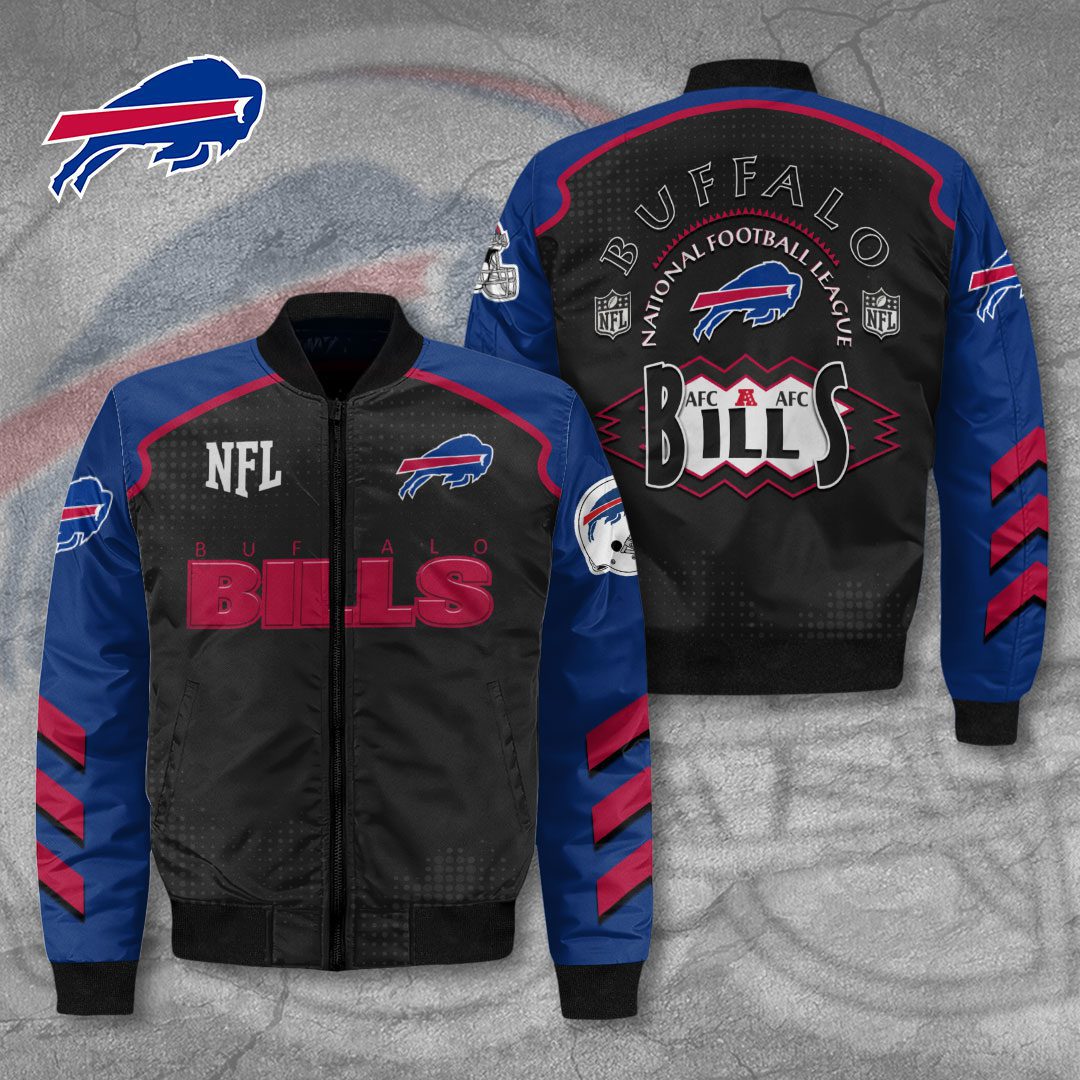 Buffalo Bills 3D Bomber Jacket For Men Women