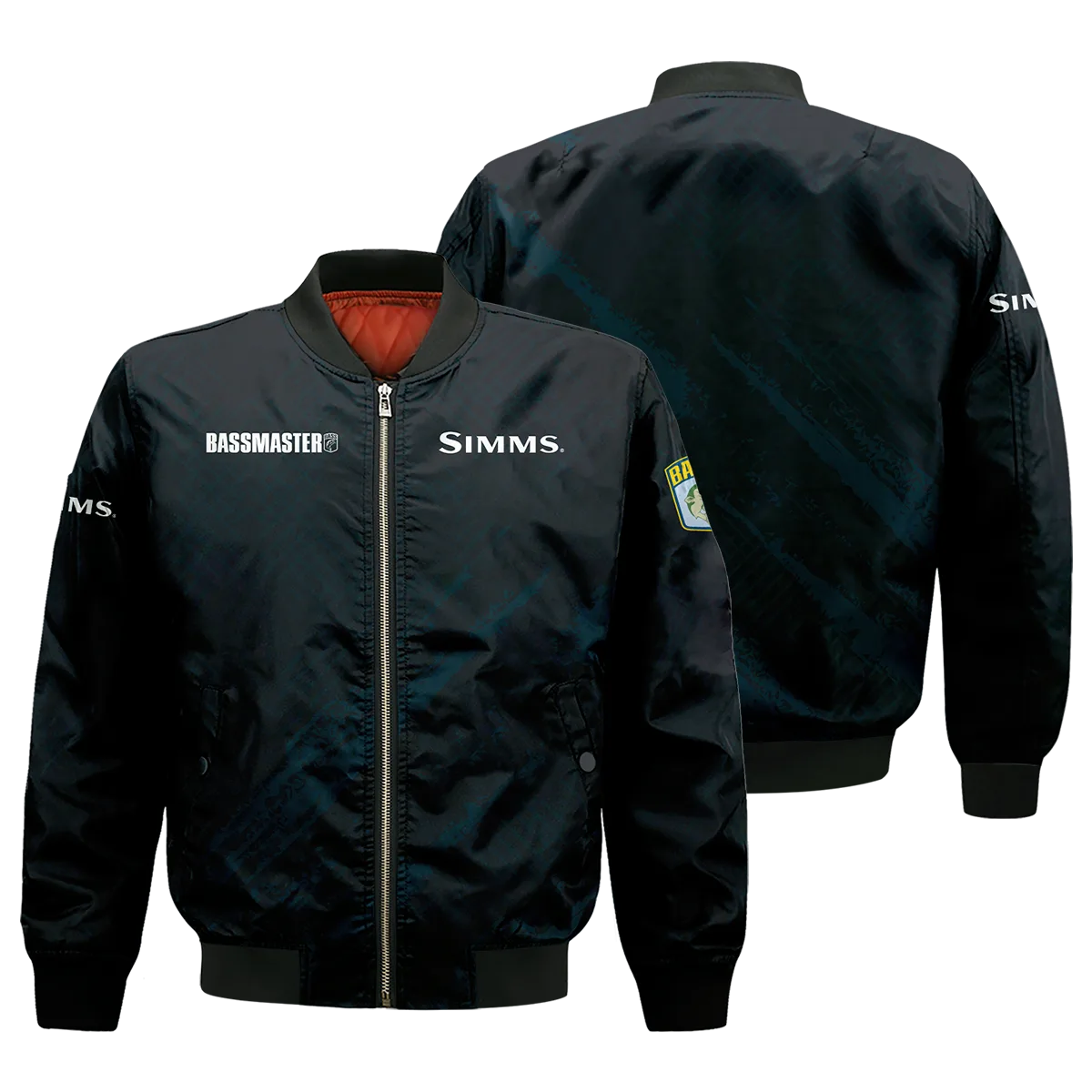 Fishing Tournaments Sport Classic Bomber Simms Bassmasters Tournament Bomber Jacket For Men Women
