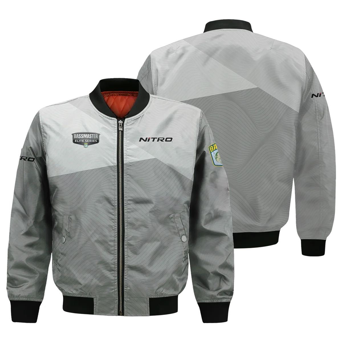 Fishing Tournaments Sport Classic Bomber Nitro Bassmaster Elite Tournament Bomber Jacket For Fan