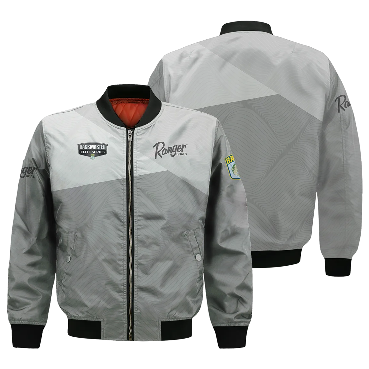 Fishing Tournaments Sport Classic Bomber Ranger Bassmaster Elite Tournament Bomber Jacket For Men Women