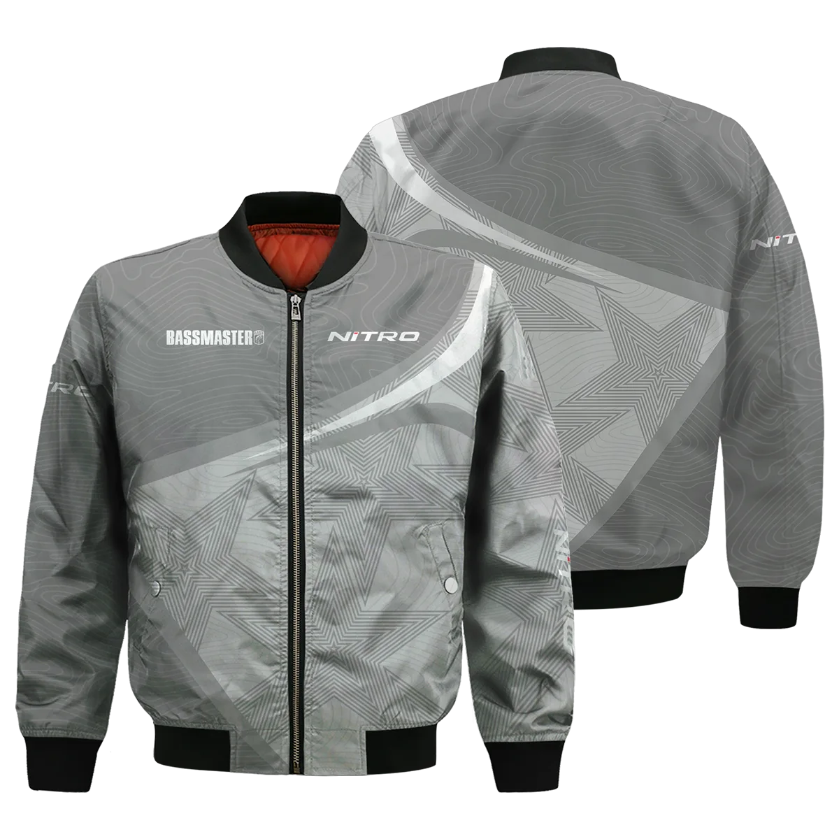 Fishing Tournaments Sport Classic Bomber Nitro Bassmasters Tournament Bomber Jacket For Men Women
