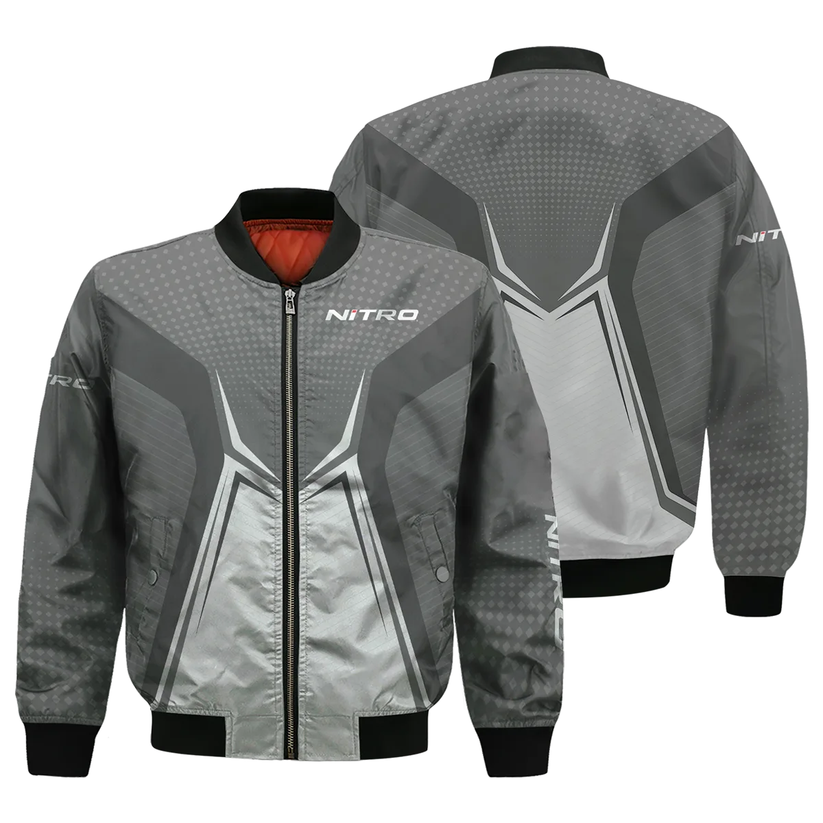 Fishing Tournaments Sport Classic Bomber Nitro Exclusive Logo Bomber Jacket For Men Women