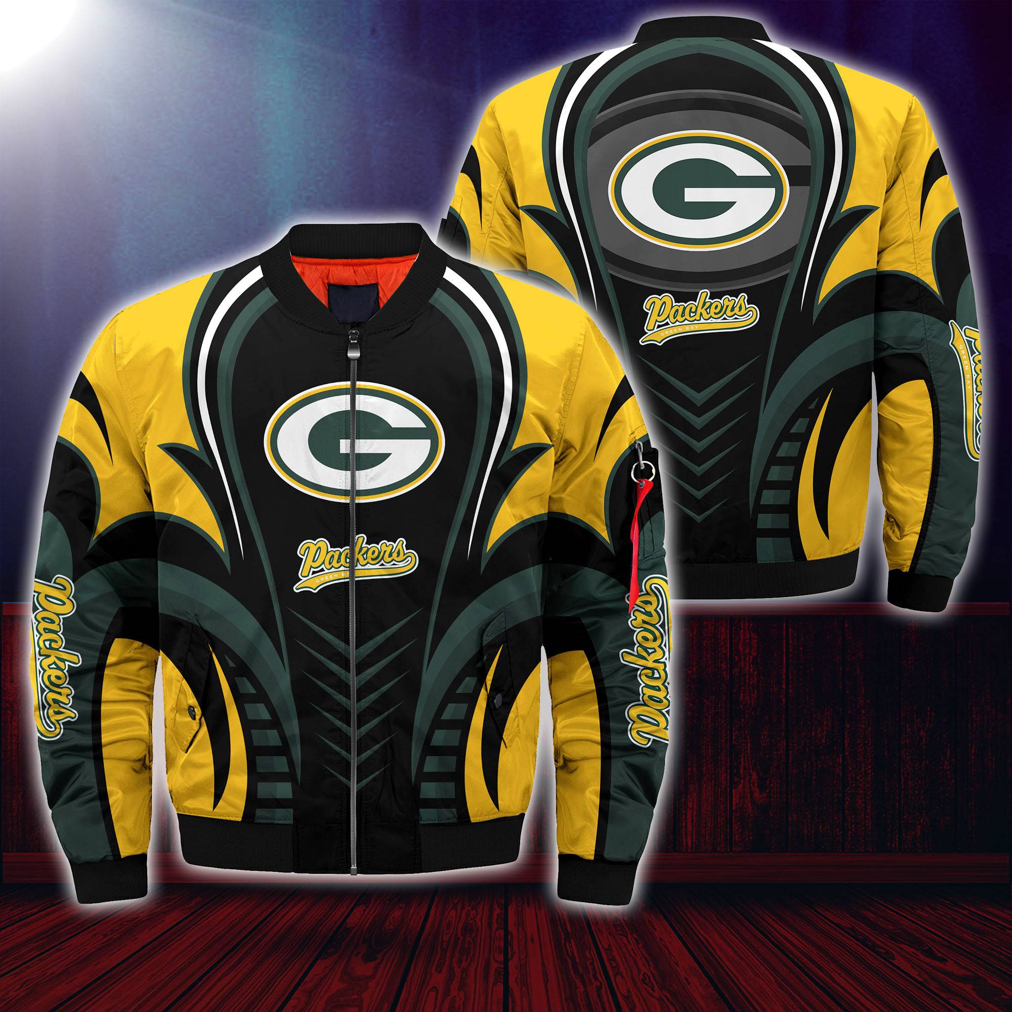Green Bay Packers Nfl Bomber Jacket For This Season For Women Men