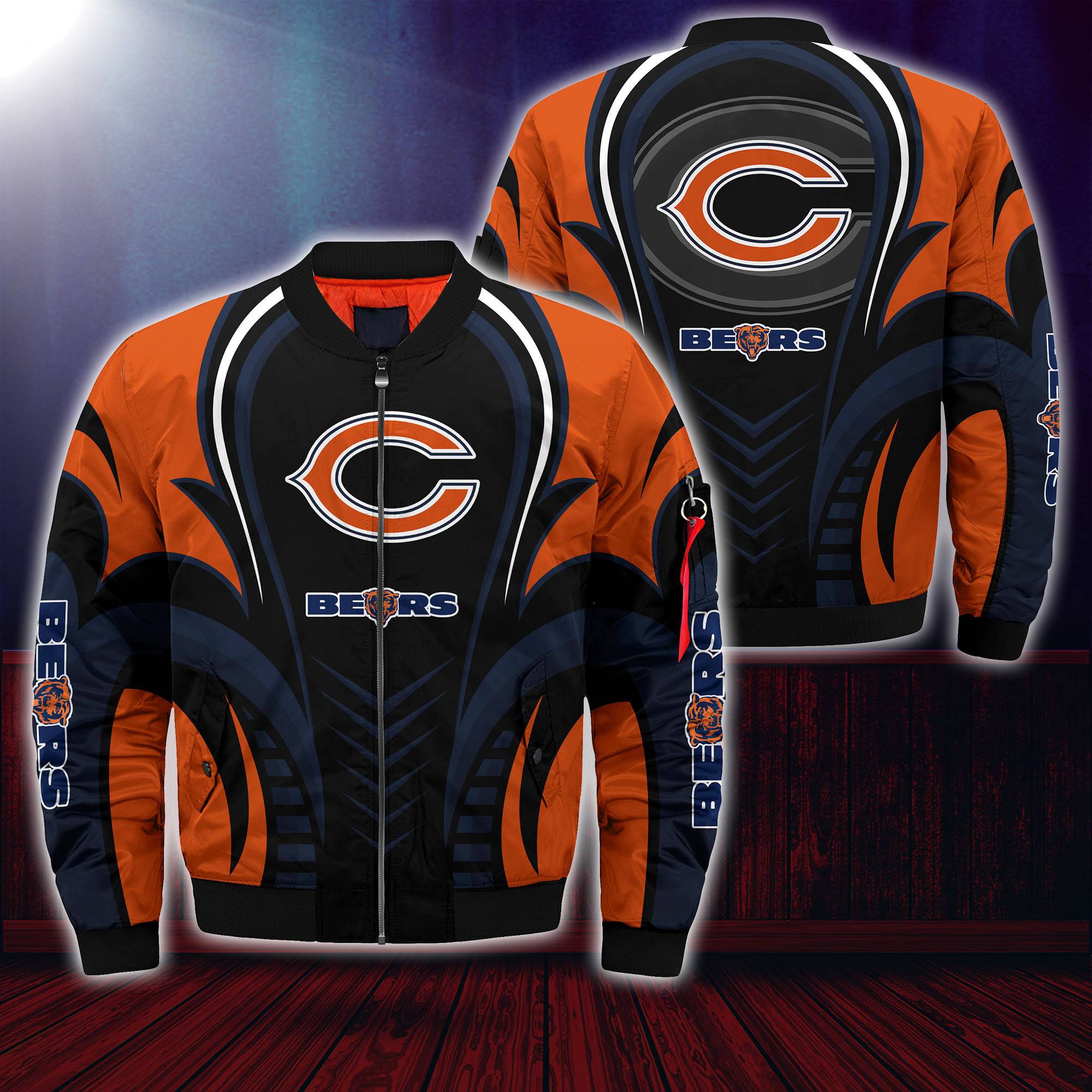 Chicago Bears Nfl Bomber Jacket For This Season For Women Men