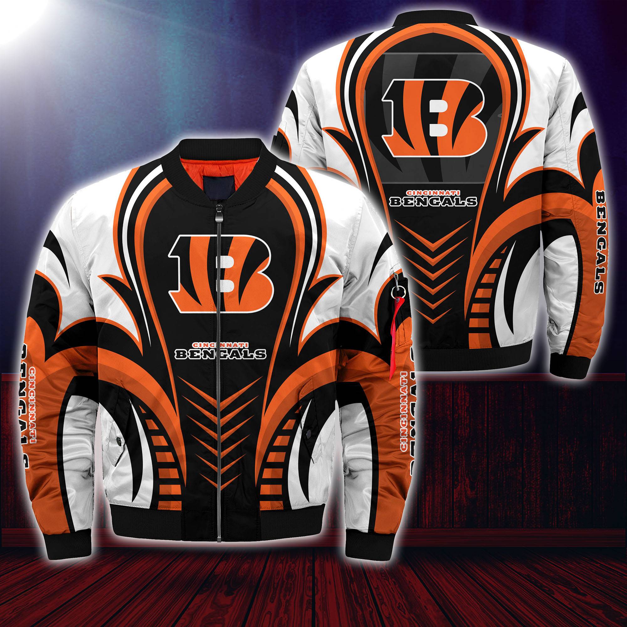 Cincinnati Bengals Nfl Bomber Jacket For This Season For Women Men