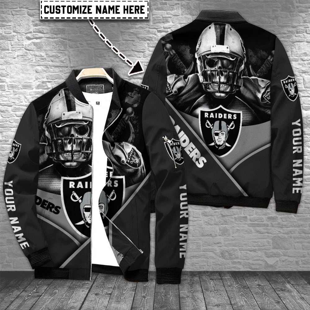 Las Vegas Raiders Personalized Best Bomber Jacket Best Gift For Men Women In Cold Season