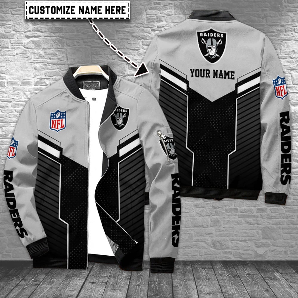 Las Vegas Raiders Personalized Special Bomber Jacket For Sport