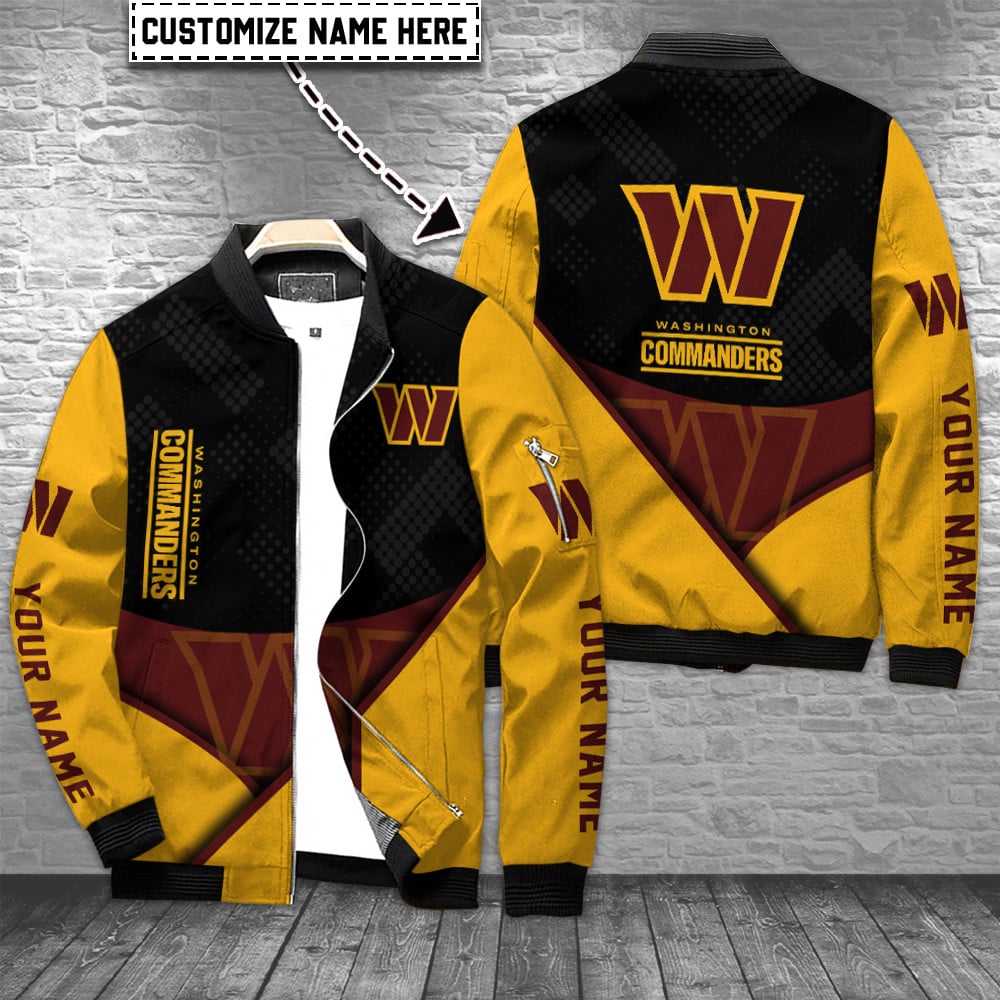 Washington Commanders Personalized Best Bomber Jacket For Sport Fans