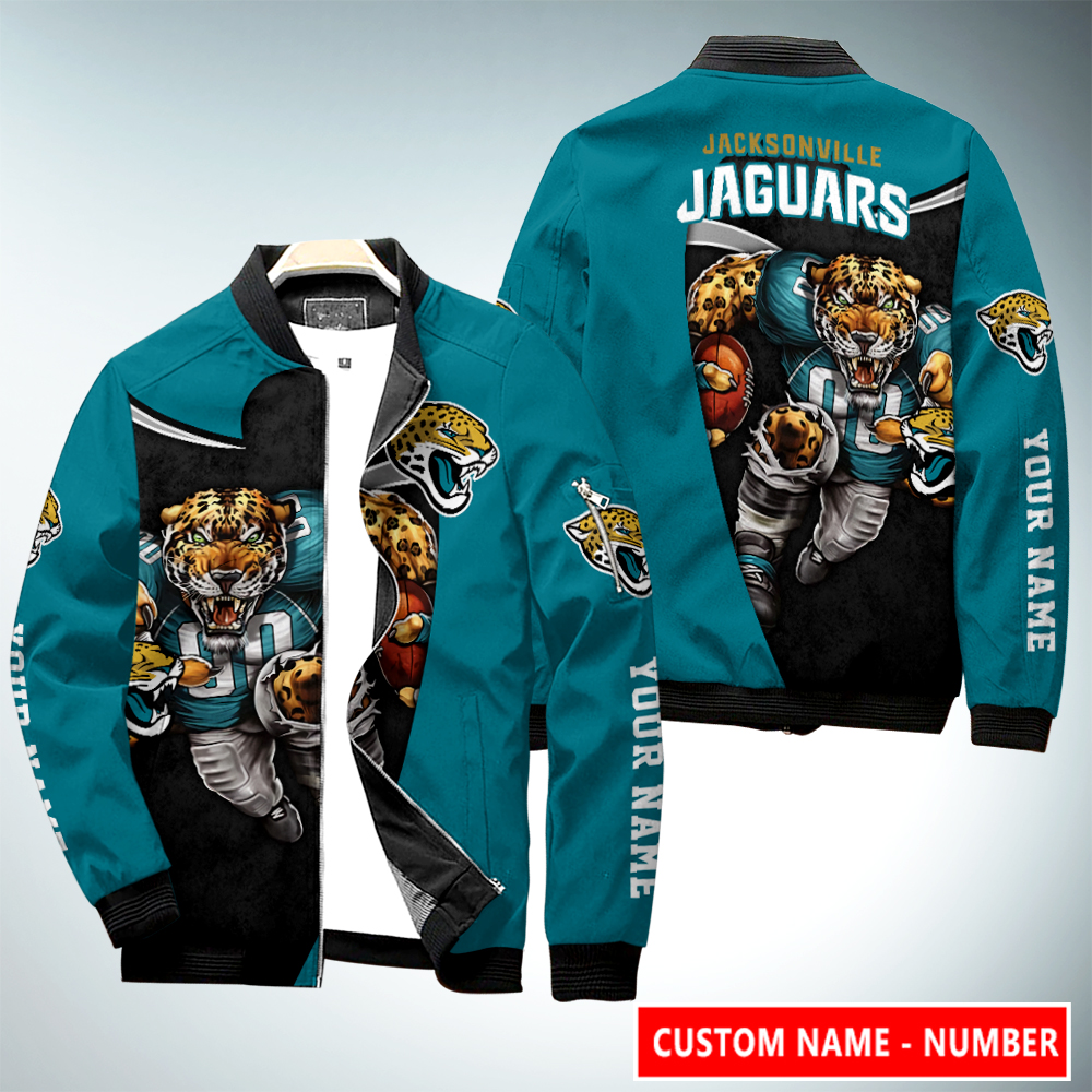 Jacksonville Jaguars Personalized Special Bomber Jacket For Cold Weather