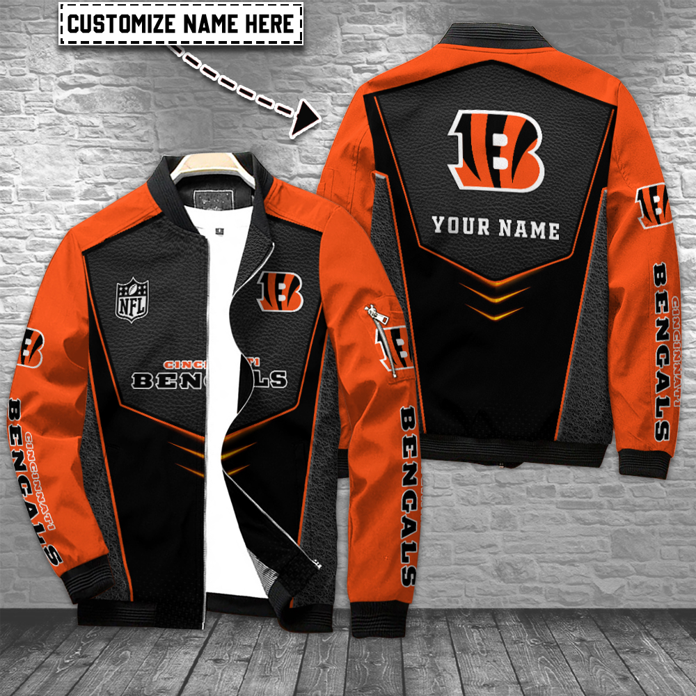 Cincinnati Bengals Personalized Bomber Jacket Best Gift For Men Women In Cold Season