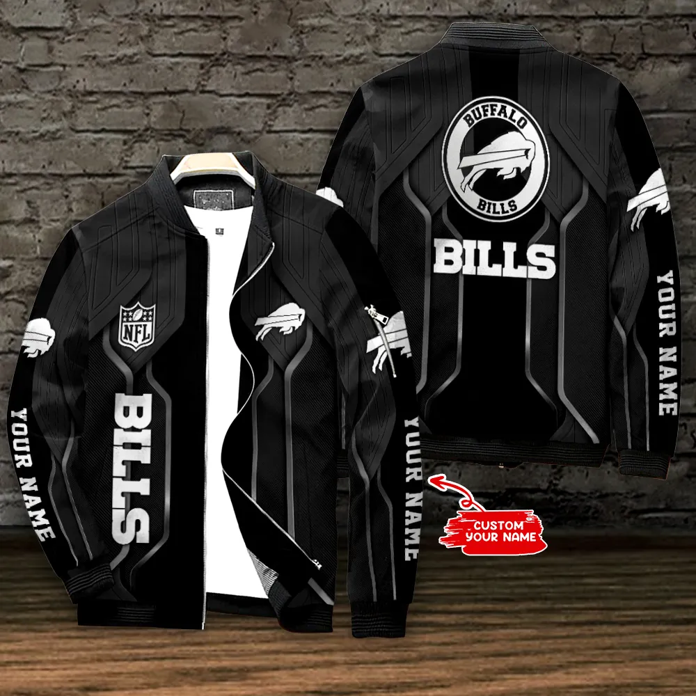 Buffalo Bills Personalized Bomber Jacket For Cold Weather
