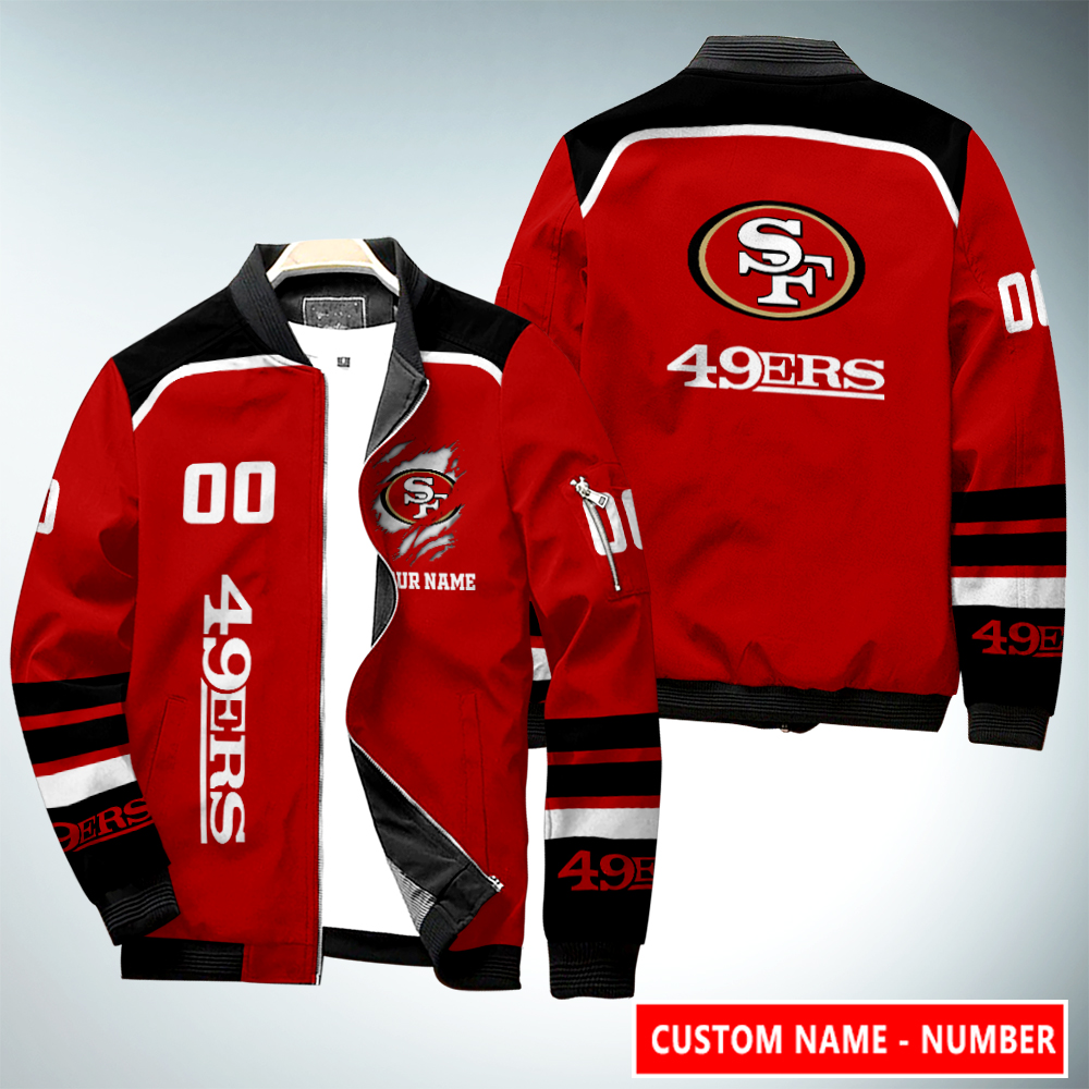 San Francisco 49Ers Personalized Bomber Jacket Special Cold Season Gift