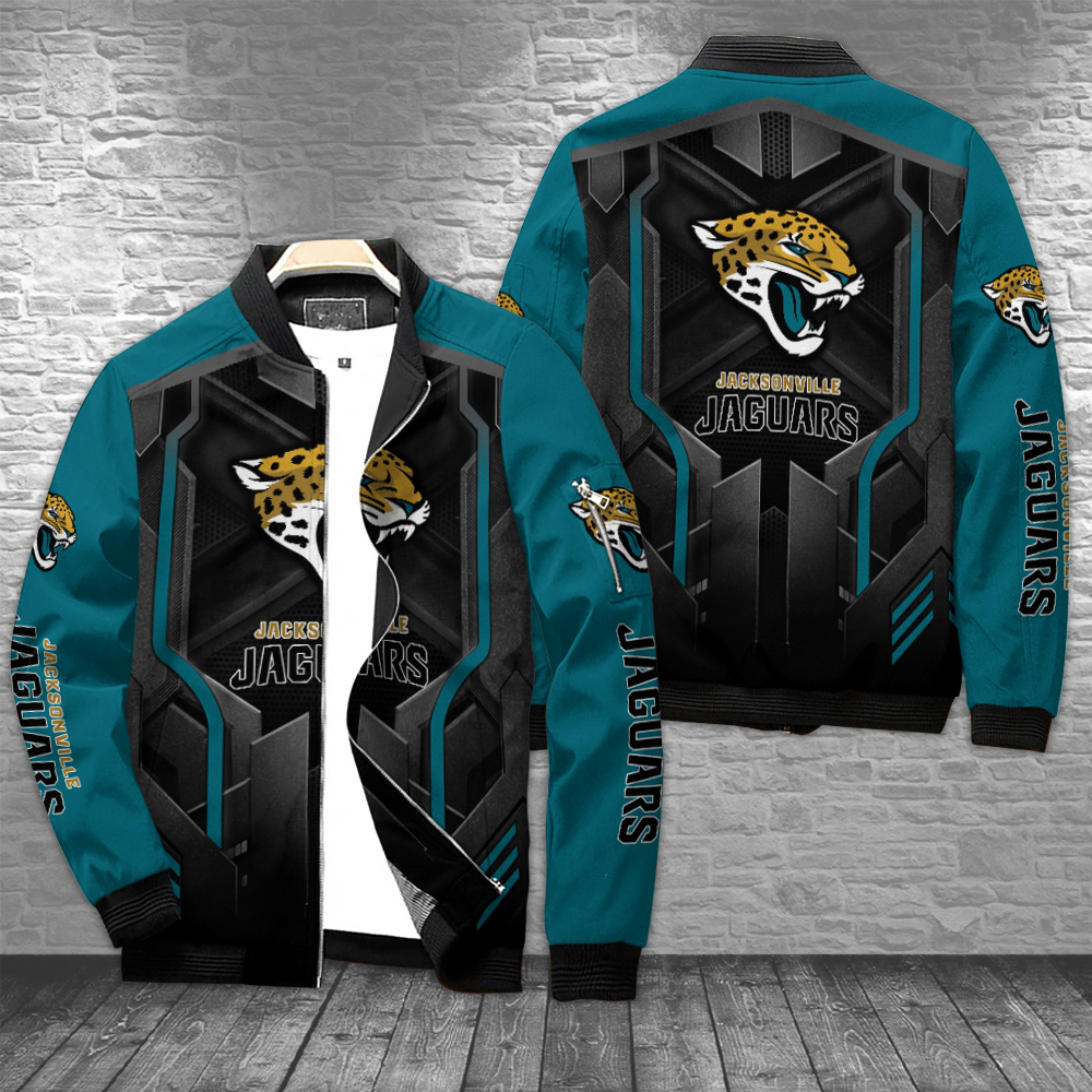 Jacksonville Jaguars Personalized Bomber Jacket For Cold Weather