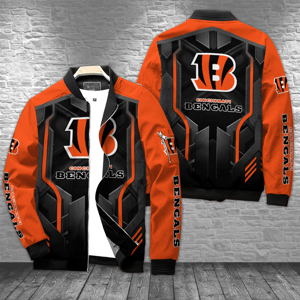 Cincinnati Bengals Bomber Jacket For Sport Fans