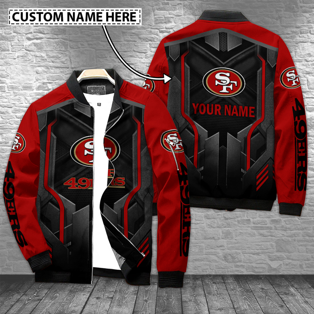 San Francisco 49Ers Personalized Bomber Jacket For Cold Weather