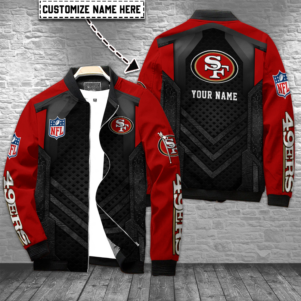 San Francisco 49Ers Personalized Bomber Jacket Special Gift For Men Women In Cold Season
