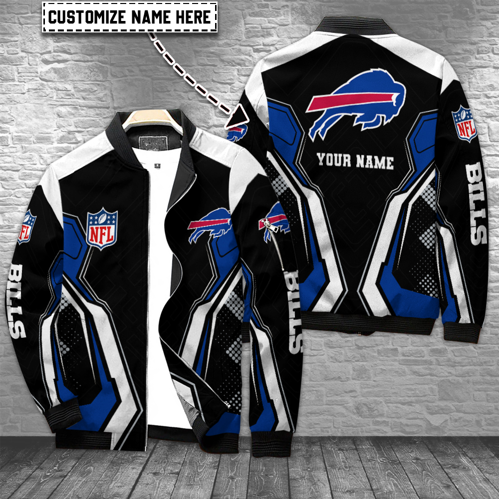 Buffalo Bills Personalized Bomber Jacket For Cold Season