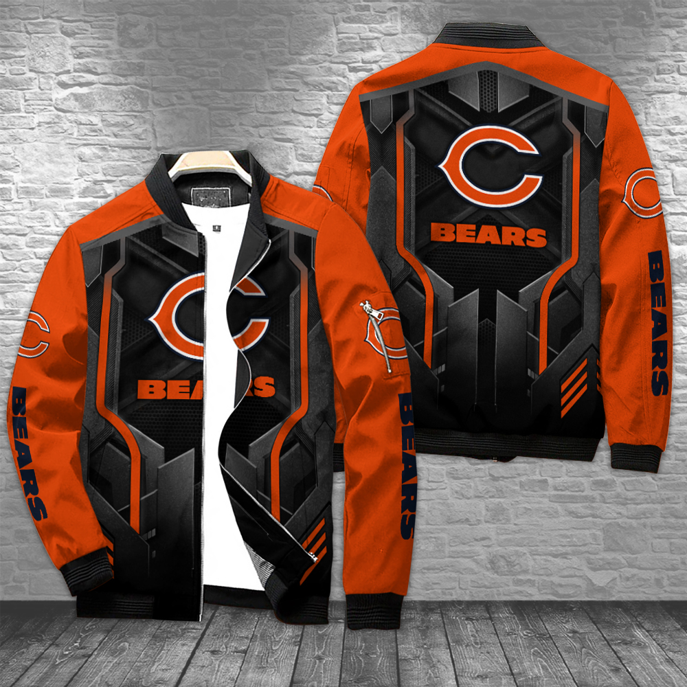 Chicago Bears Bomber Jacket For Sport Fans