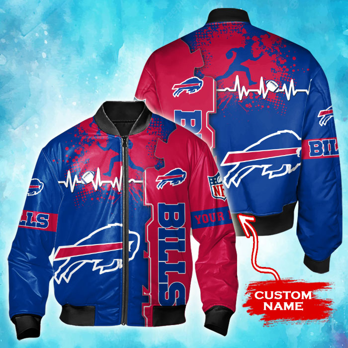 Buffalo Bills Personalized Thick Bomber Jacket For Sport Fan