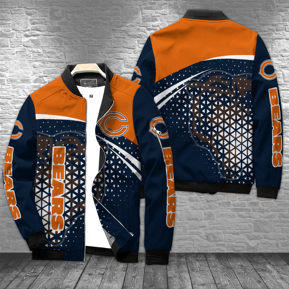 Chicago Bears Bomber Jacket For Sport Team Fans