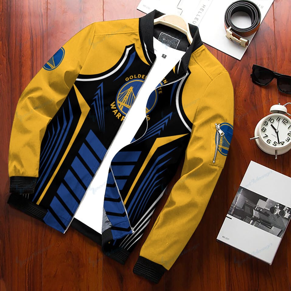 Golden State Warriors Bomber Jacket Gift For Sport Team Nba Fans
