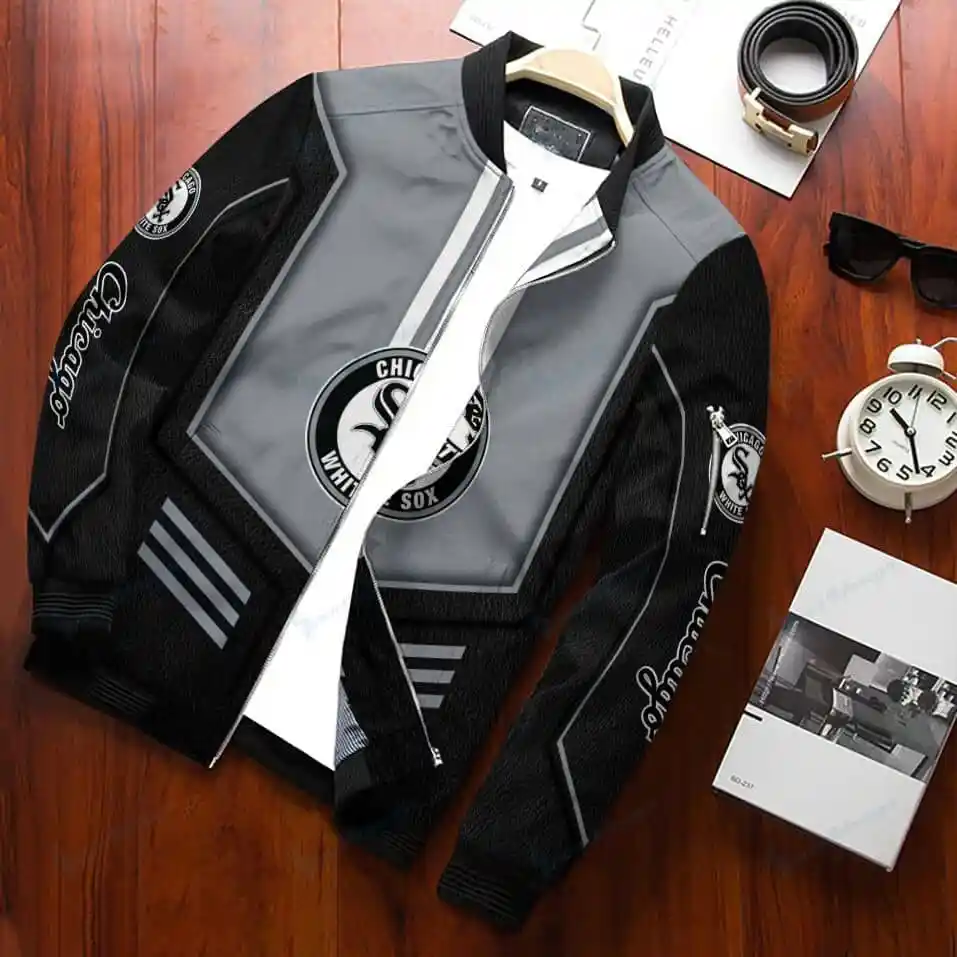 Chicago White Sox Bomber Jacket Zip Jacket For Men Women