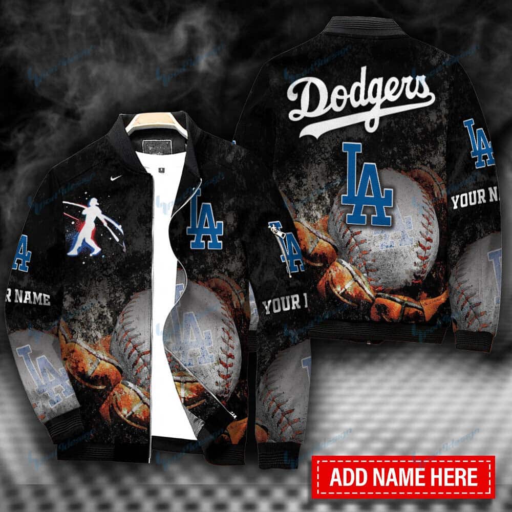 Los Angeles Dodgers Personalized Bomber Jacket Gift For Sport Fans